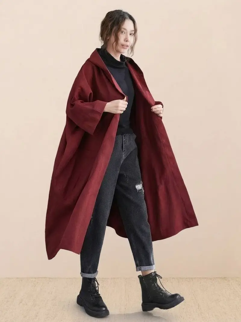 Susanne | Damen Oversized Windbreaker Jacke