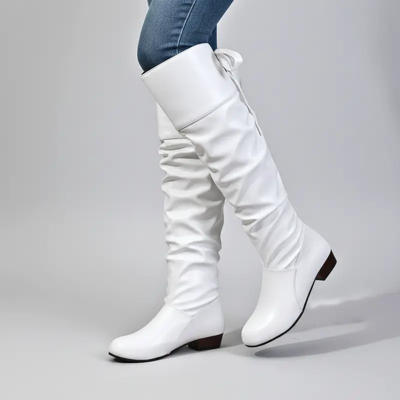 Svanhora | Damen Overknee Stiefel Kniehoch