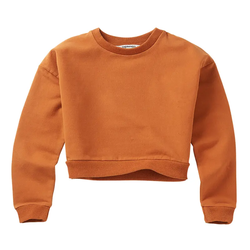 Sweater Cropped Dark Ginger