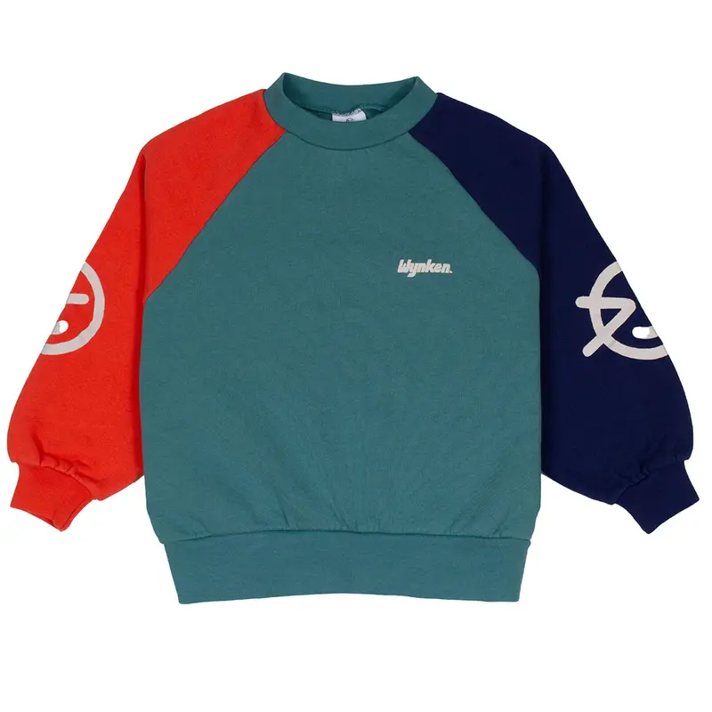 Sweater Double Red Green Navy