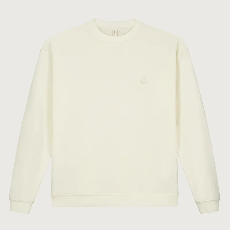 Sweater Dropped Shoulder Cream Adult