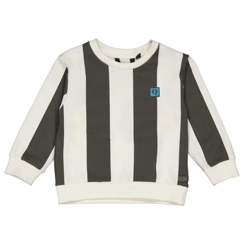 Sweater gestreept | AOP Dark Green Stripe