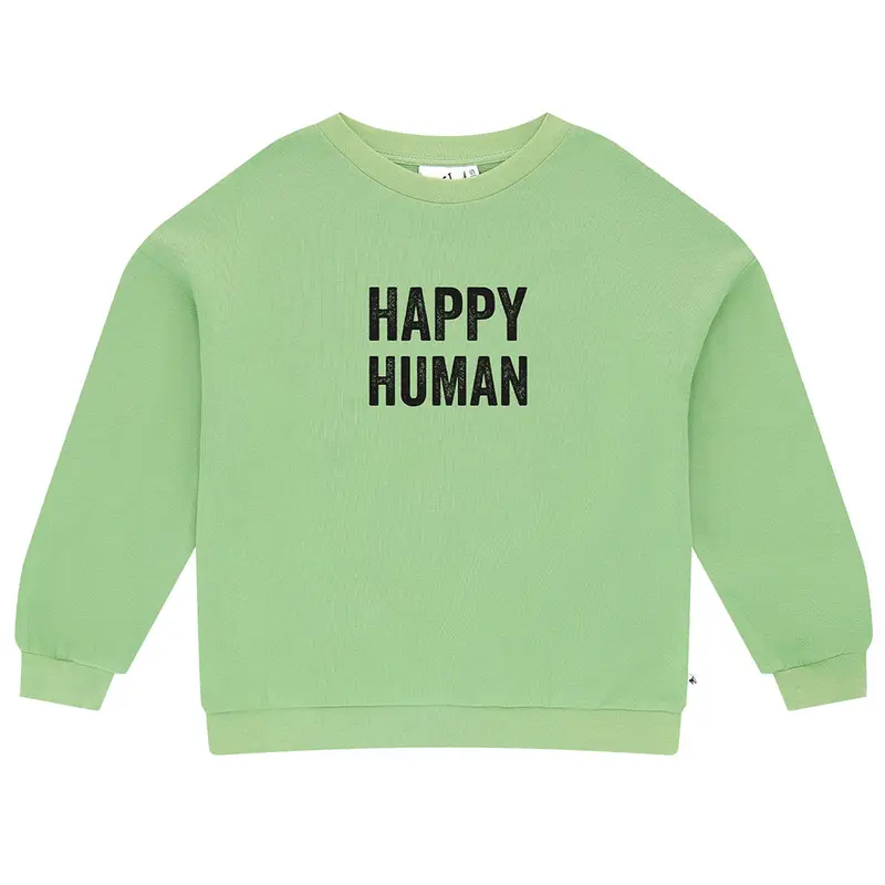 Sweater Happy Human Fair Green