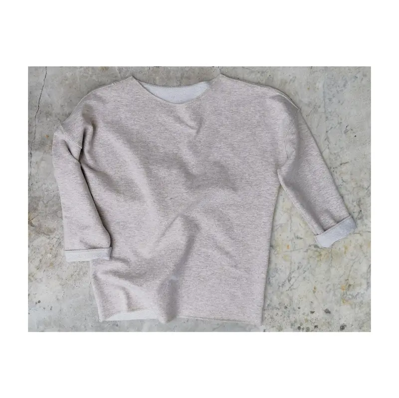 sweater in french terry