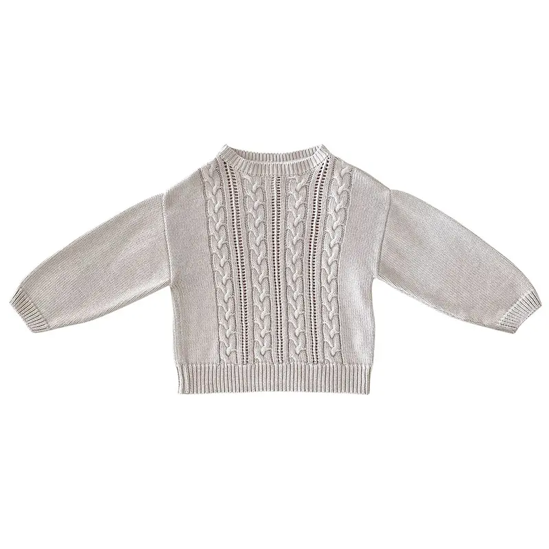 Sweater Knit Ecru - Sample