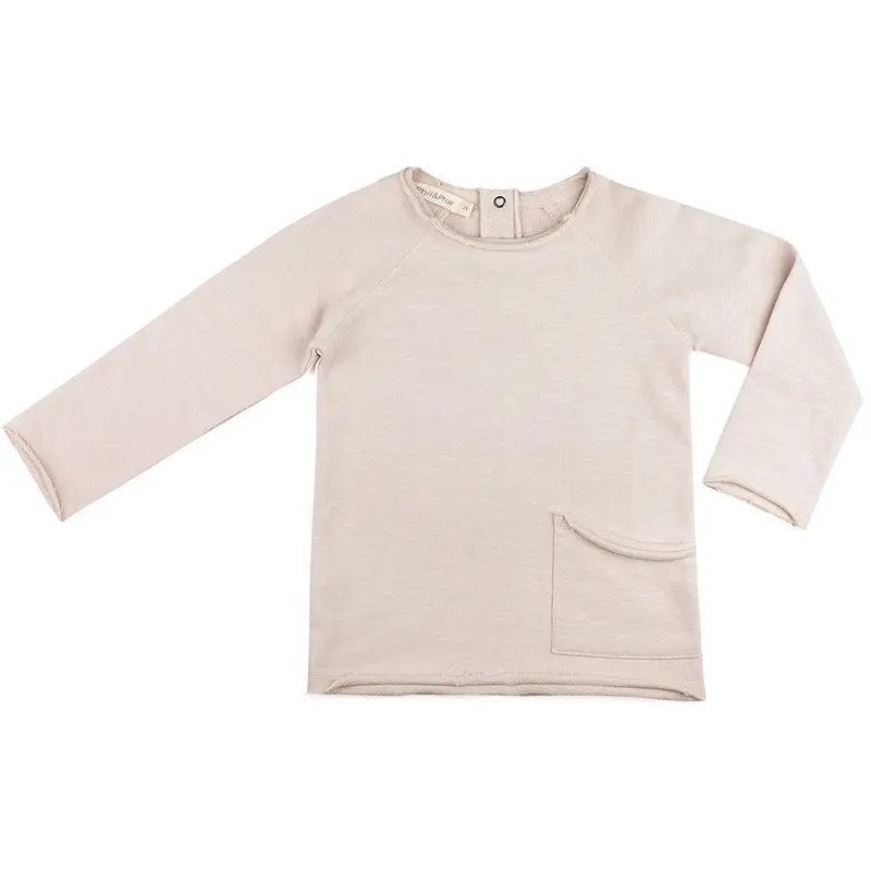 Sweater Raw-edged Oatmeal
