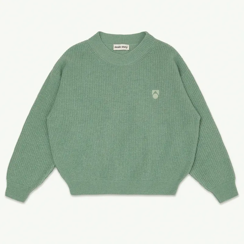 Sweater Rib Sea Foam