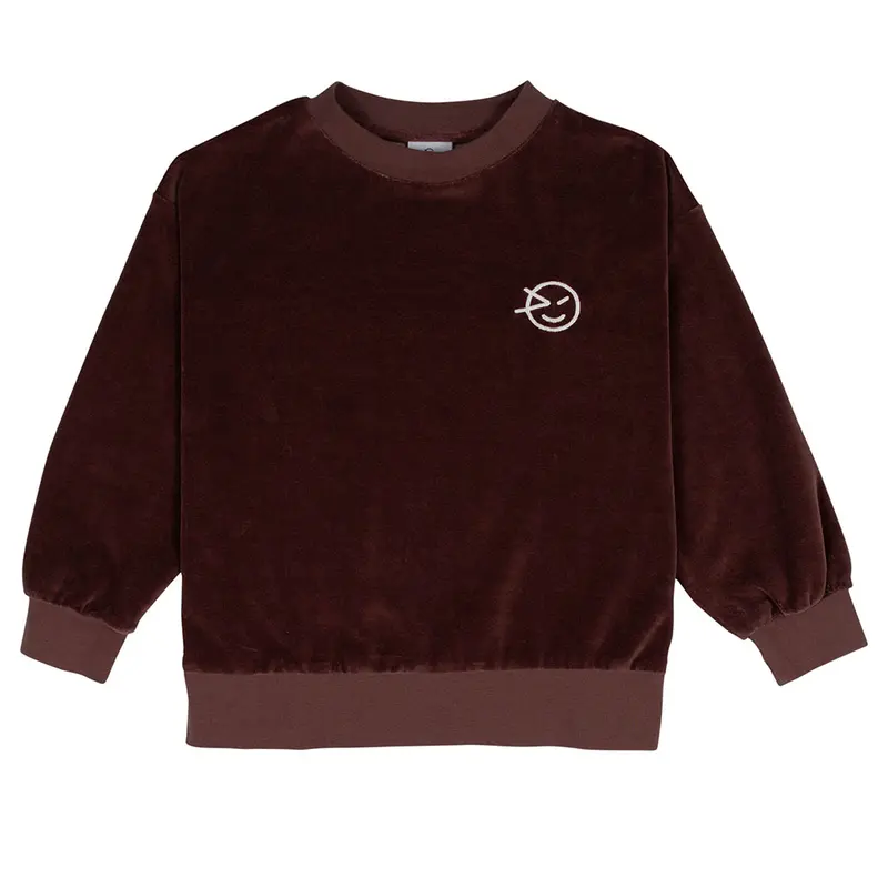 Sweater Velour Choc