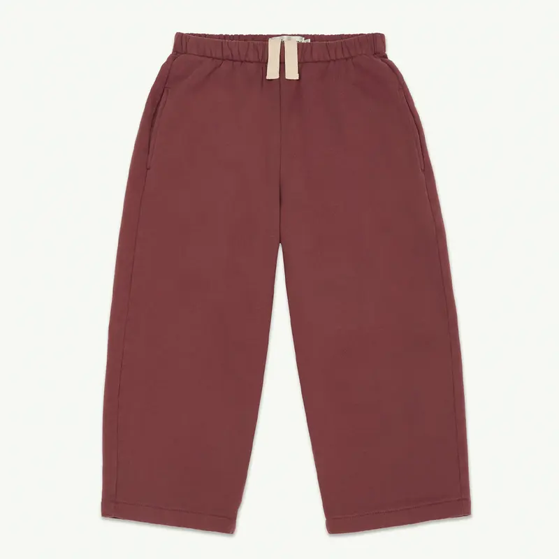 Sweatpant Lounge Sable Burgundy