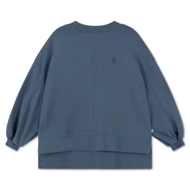 Sweatshirt Boxy Nightshade Blue