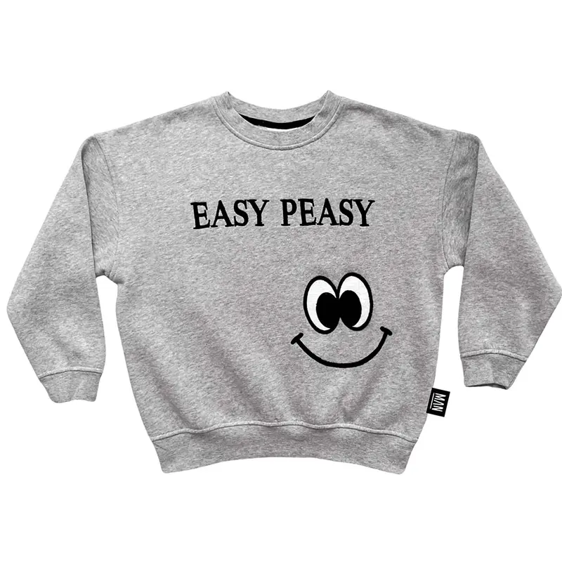 Sweatshirt Easy Peasy Grey