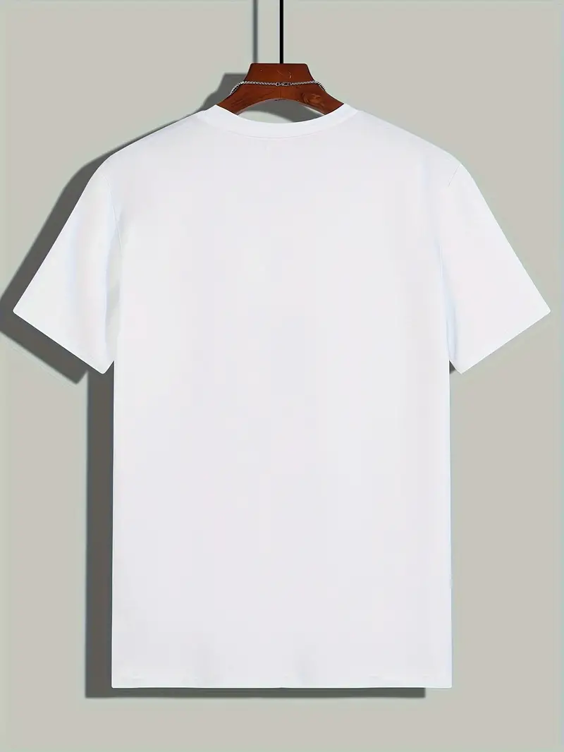 T-Shirt Basic Herren Rundhals Kurzarm