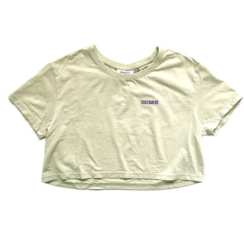 T-shirt Cropped Alfalfa