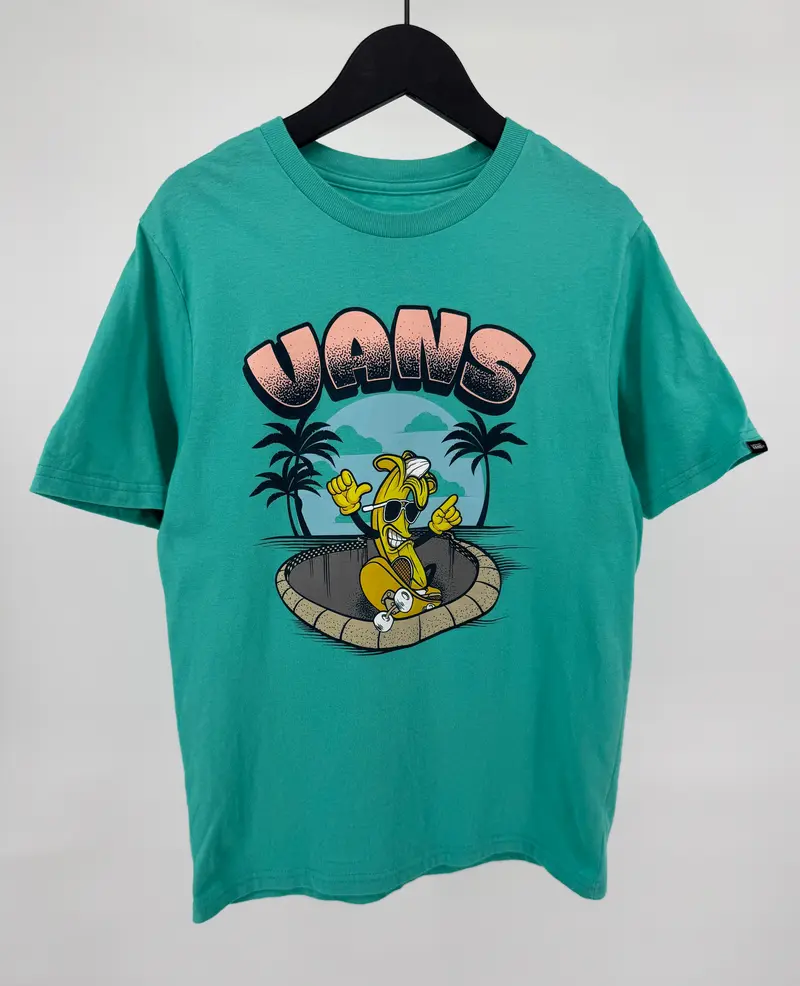 T-shirt Groen Banaan Maat 128 / 134