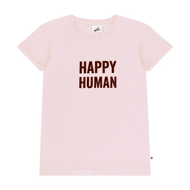 T-shirt Happy Human Lilac Snow