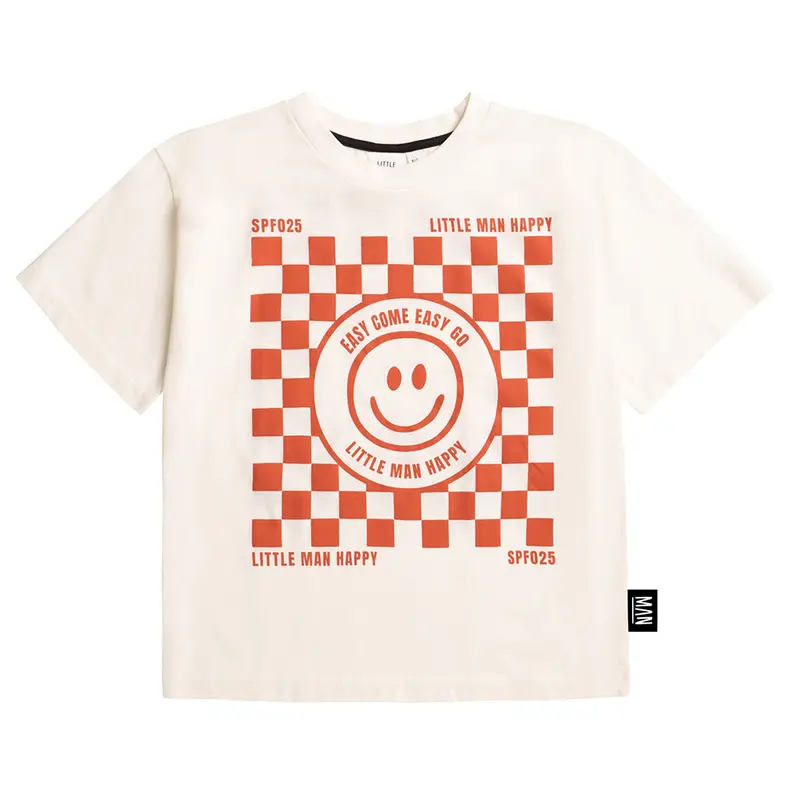 T-shirt Skate Happy Sad Checkerboard