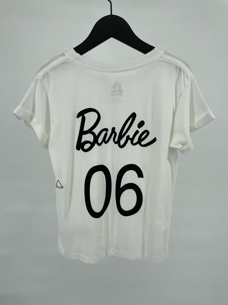 T-shirt Wit Barbie Maat 122 / 128