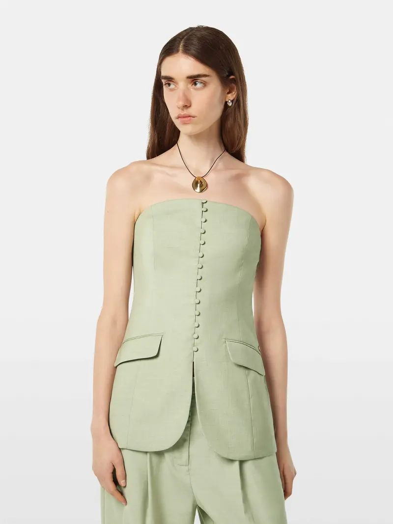 Tailored Strapless Bodice
