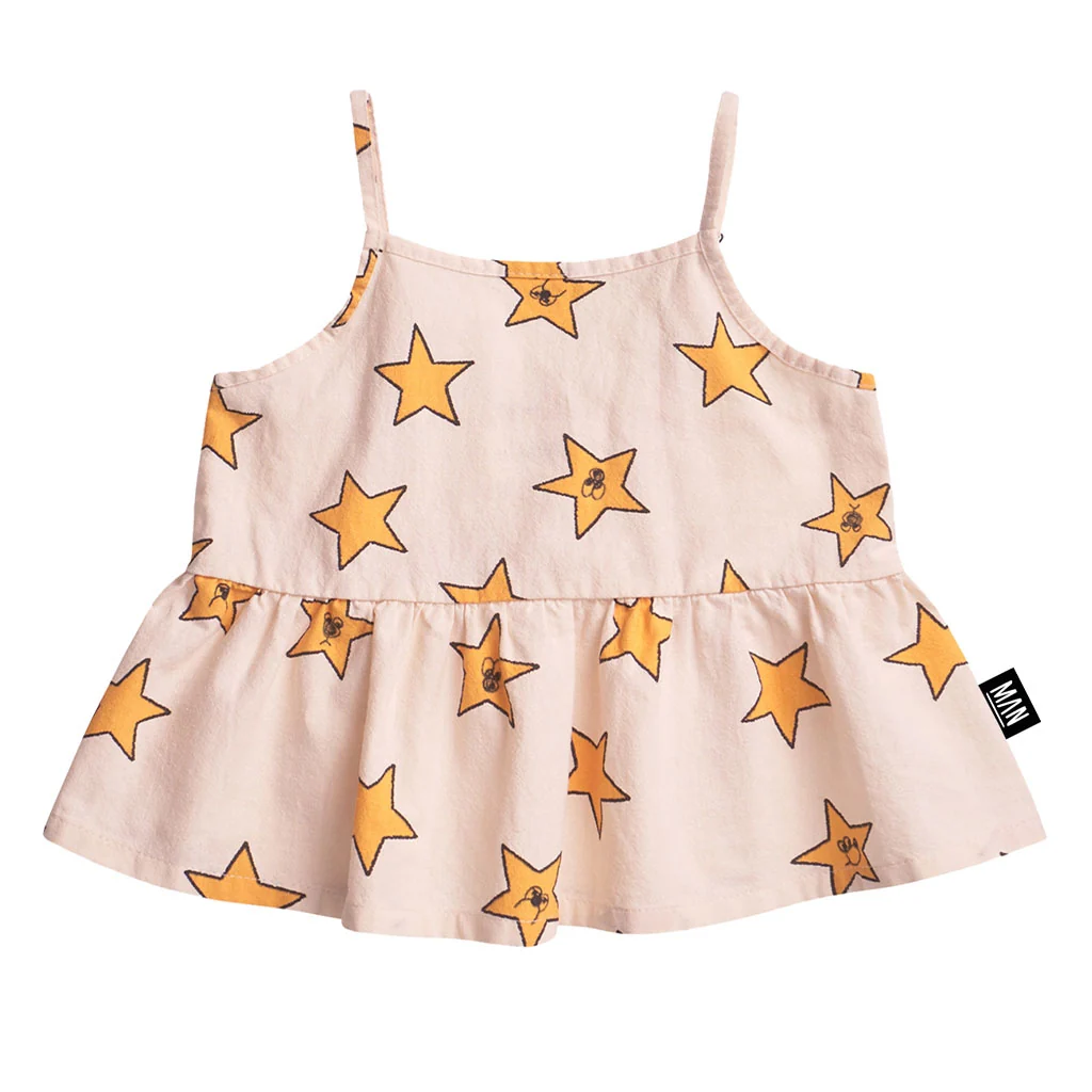 Tank Straps Dog Star Yellow