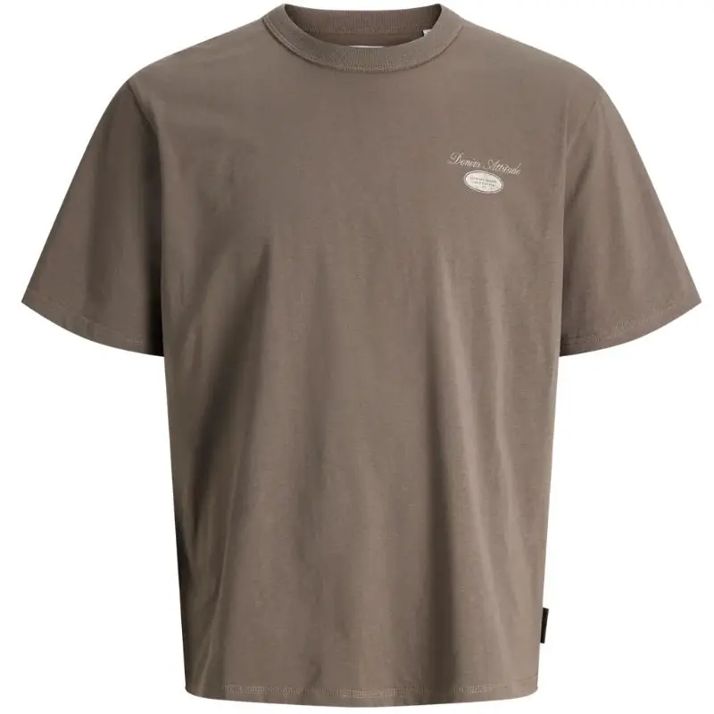 Taupe crew neck t-shirt Dover Graphic