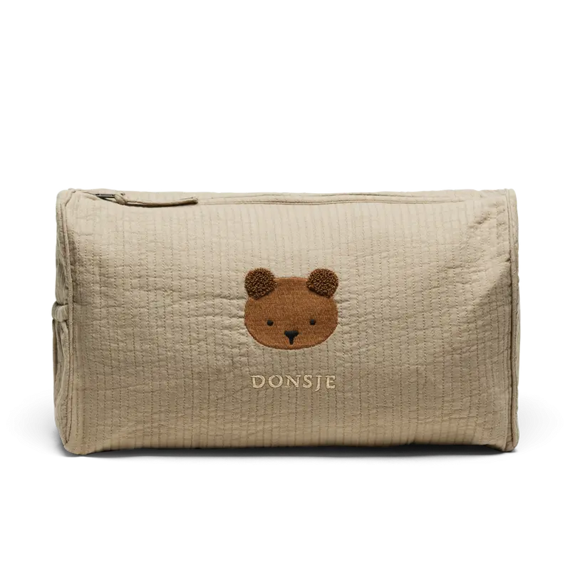 Tebbe Washbag | Bear | Taupe