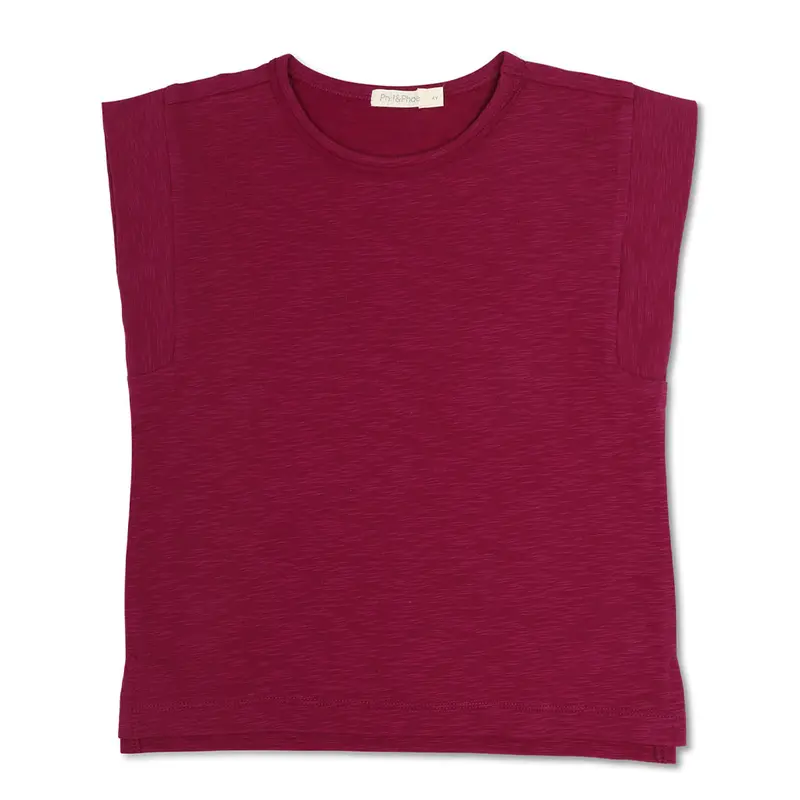 Tee Boxy Raspberry