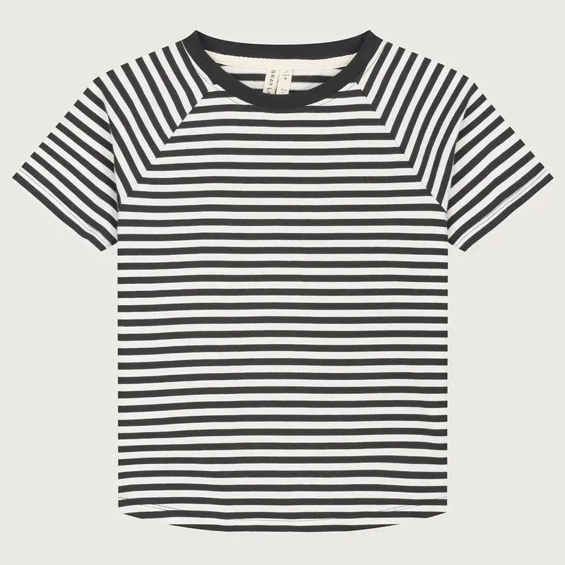 Tee Crewneck Nearly Black Off White