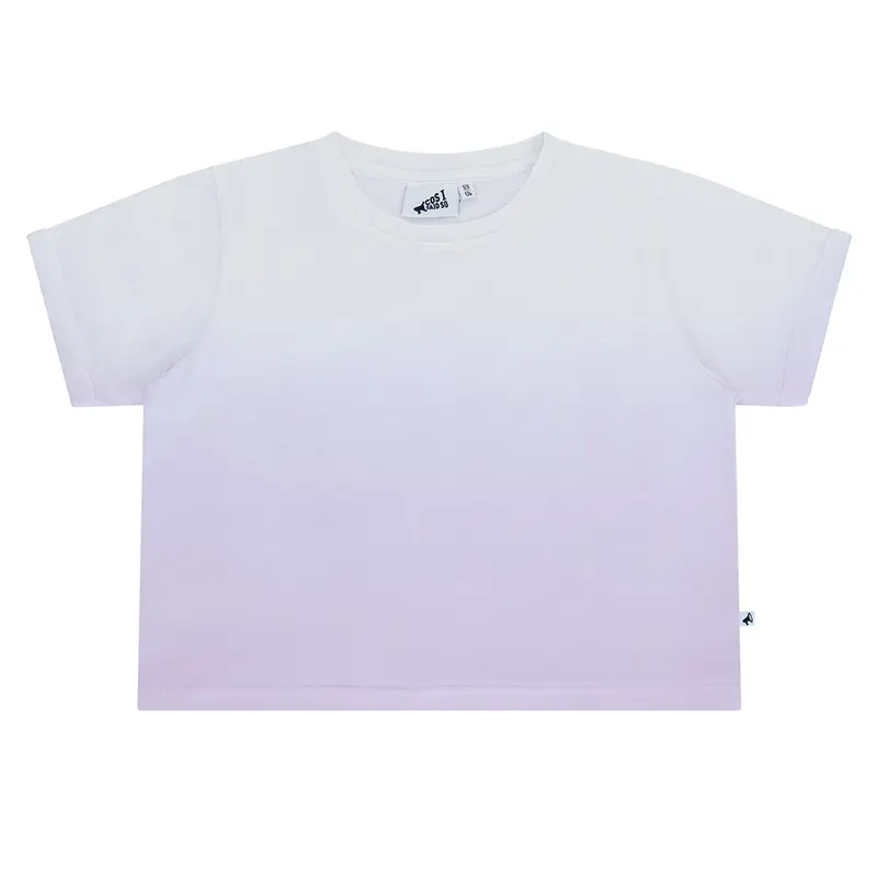 Tee Cropped Dip Dye