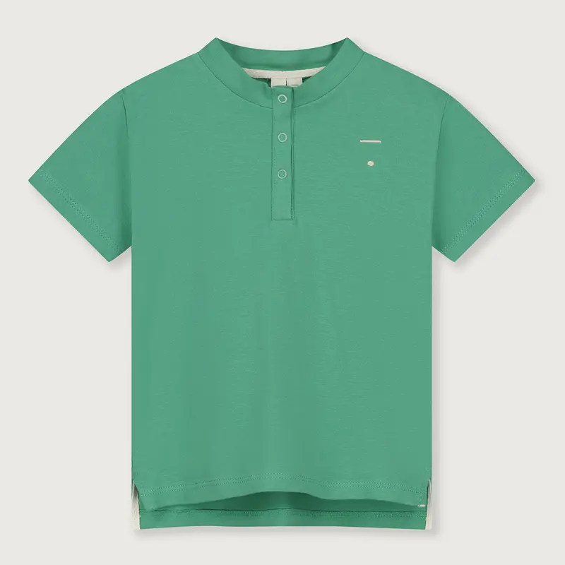 Tee Henley Baby Bright Green