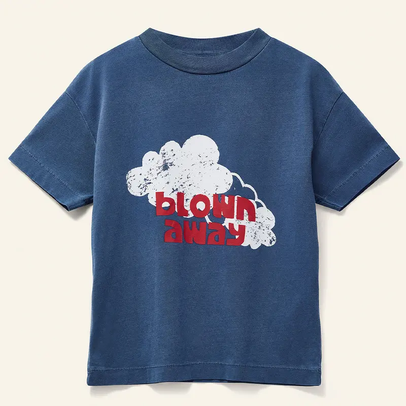 Tee Kite Blown Away Navy