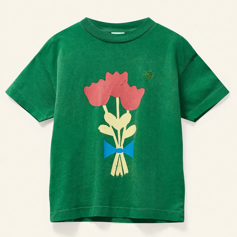 Tee Kite Fresh Green Tulips