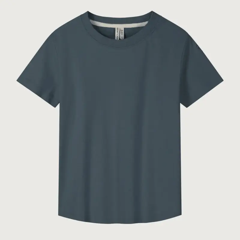 Tee Oversized Blue Grey