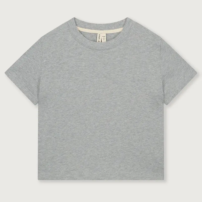 Tee Oversized Grey Melange