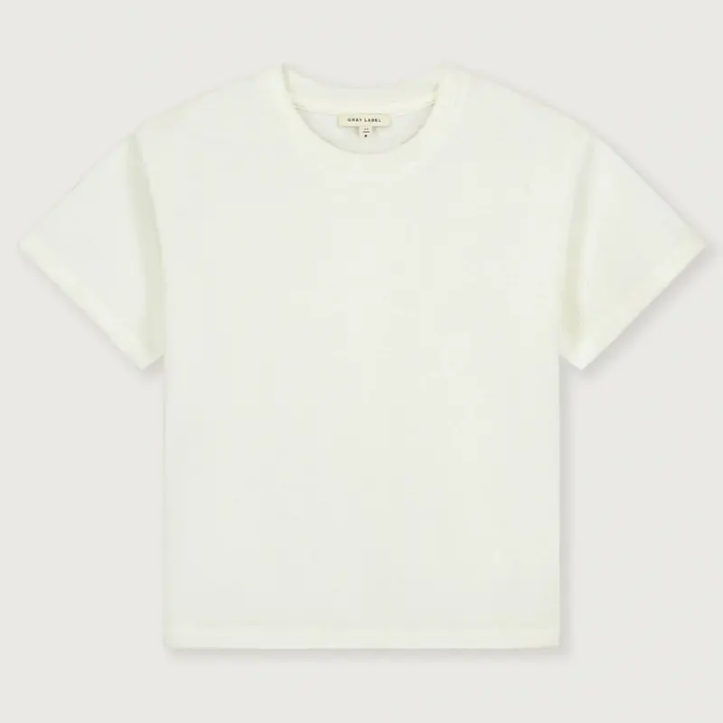 Tee Oversized Pop Terry Cream