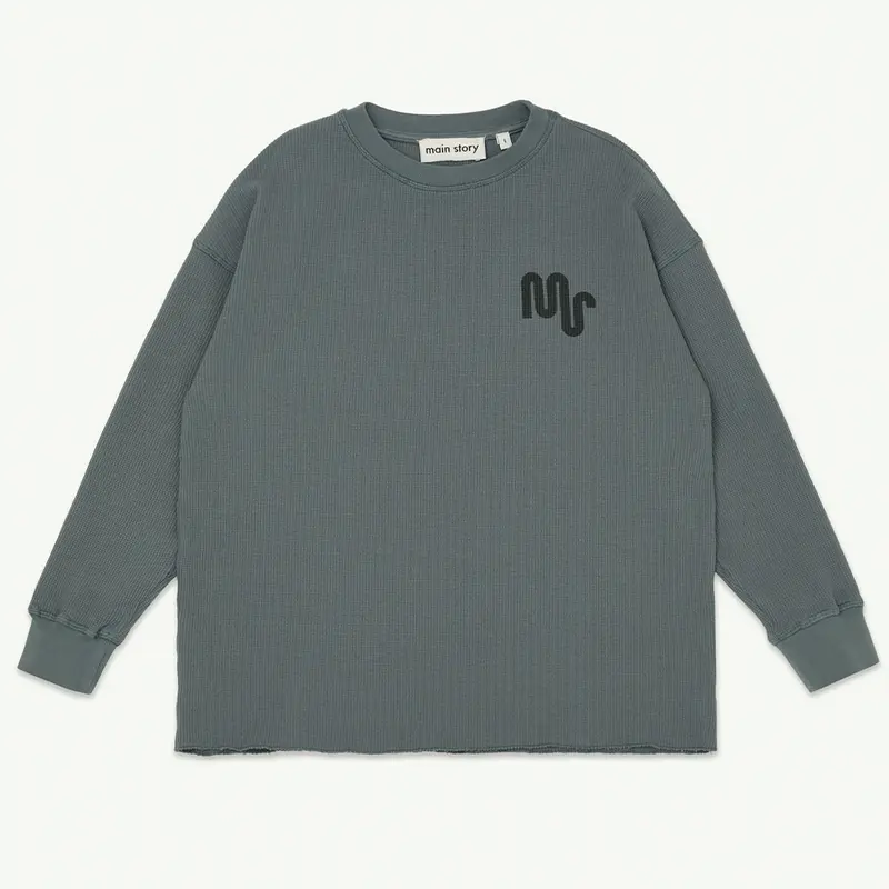 Tee Waffle Pewter