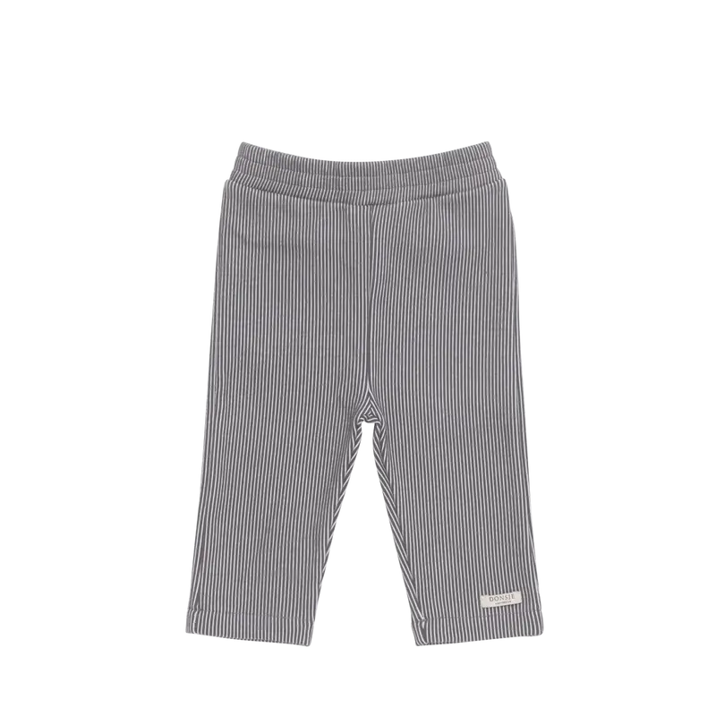 Teijs Trousers | Cloudy Grey - White Striped
