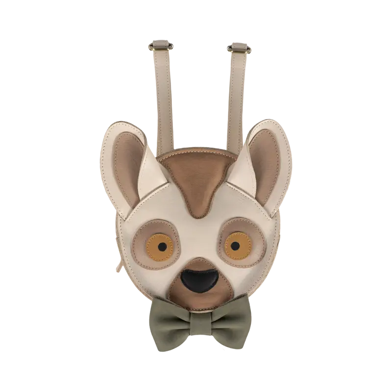 Tendo Backpack | Festive Lemur | Ivory Classic Leather