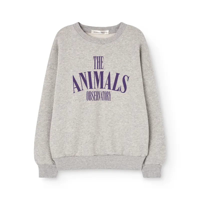 The Animals Observatory Killfish Kids Sweatshirt Grey Heather