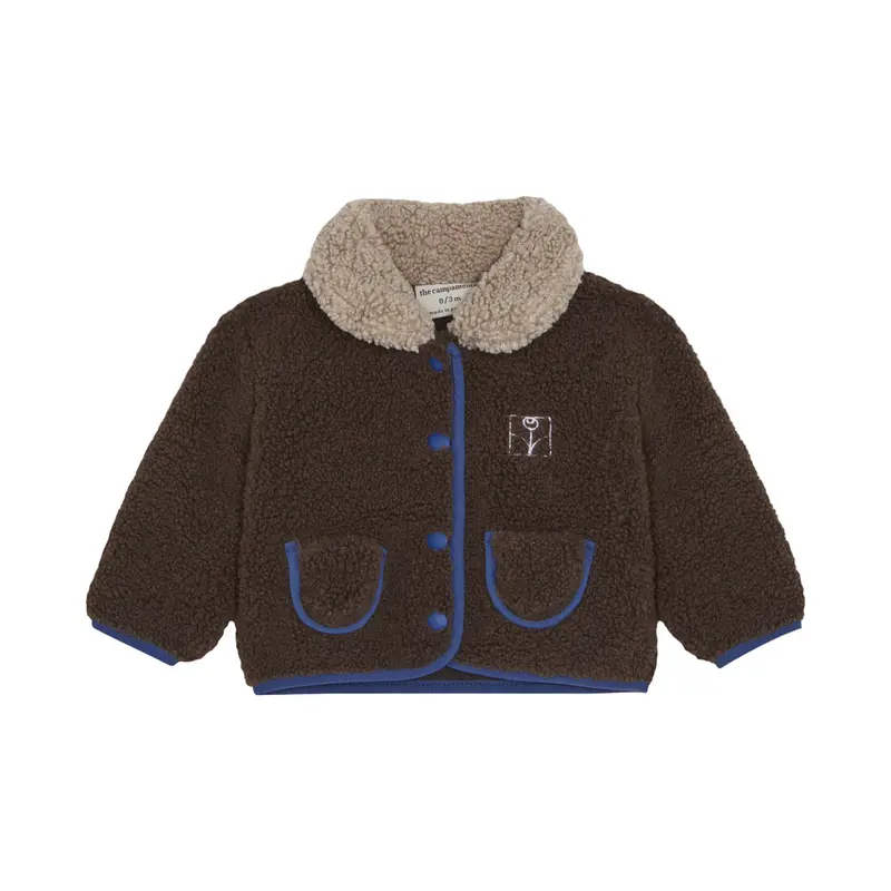 The Campamento Green Teddy Baby Jacket