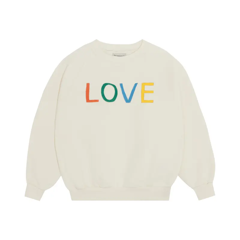 The Campamento Love Ecru Sweatshirt