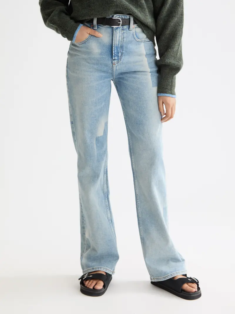 The Glow Bootcut Jeans — Art From The Heart