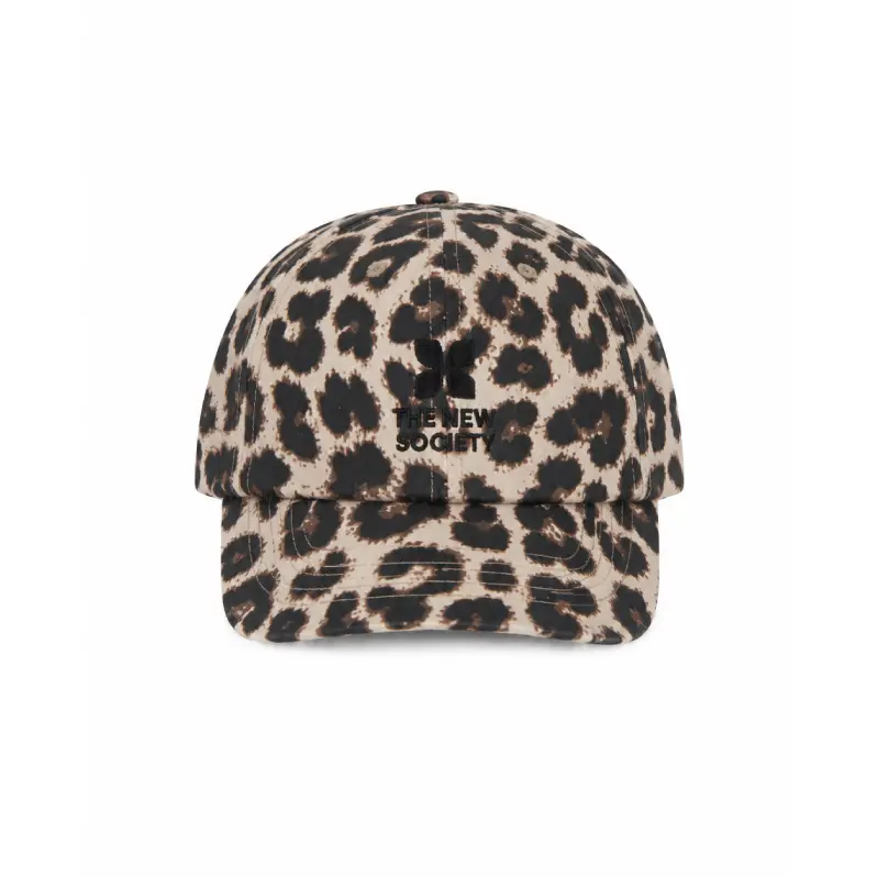 The New Society Moosie Leopard Kips Cap