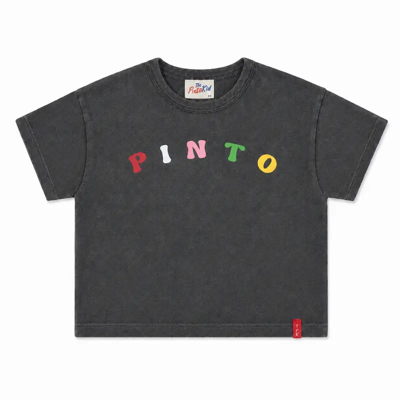 The Pinto Tee Faded Black