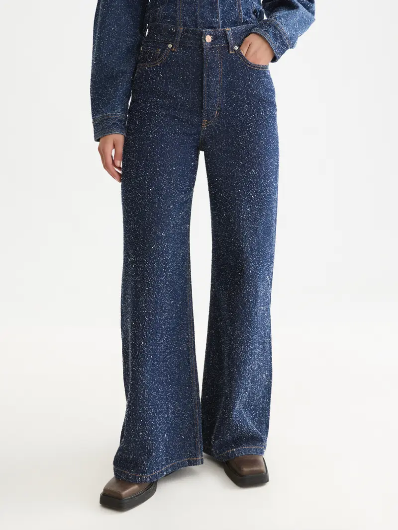 The Wave Super Wide Leg Denim