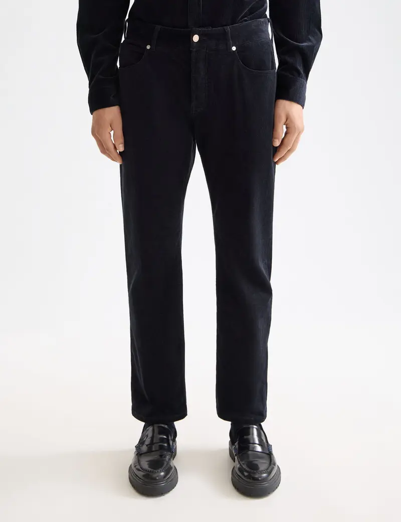 The Zee straight pants in coloured corduroy