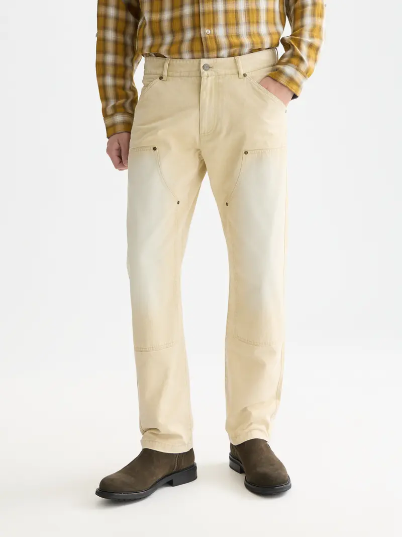 The Zee Washed Cotton Twill Worker Pant