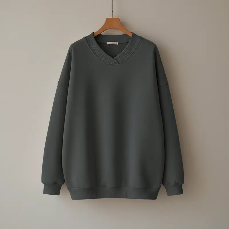 Thordine | Damen Oversize Pullover V-Ausschnitt