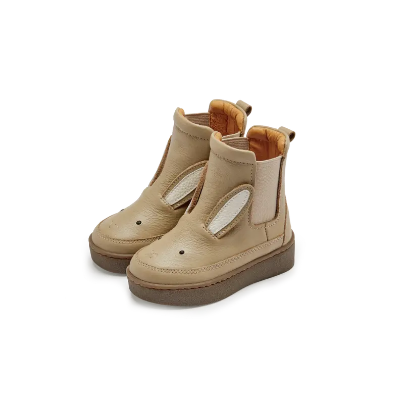 Thudo Classic Boots | Bunny | Taupe Leather