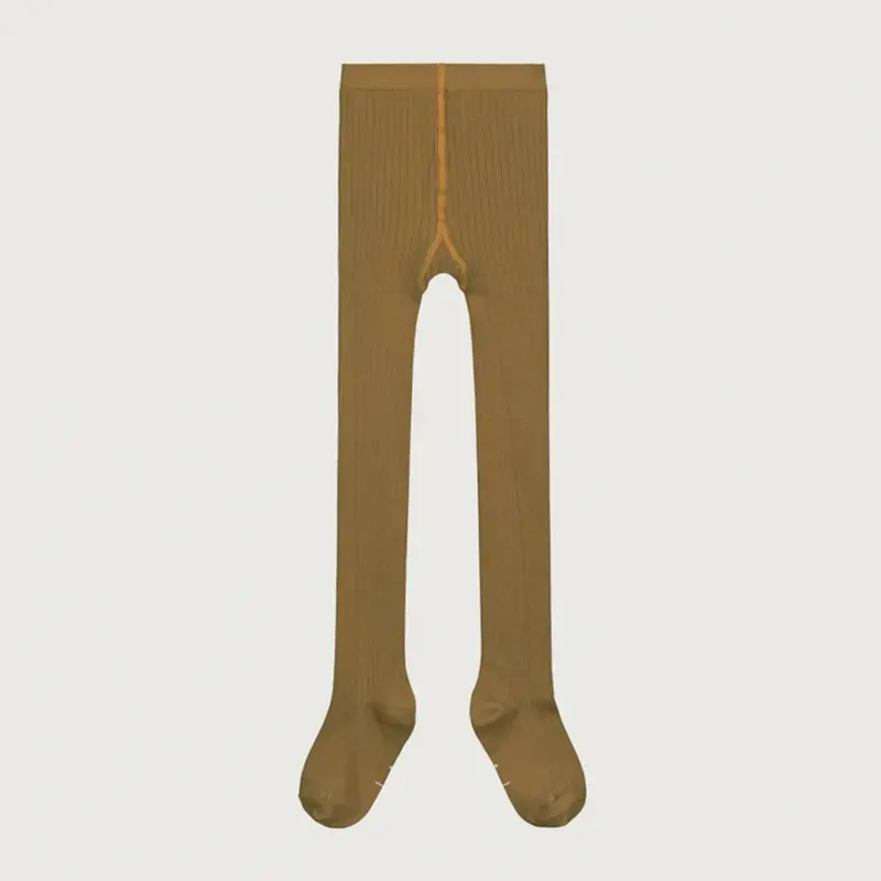 Tights Ribbed Peanut