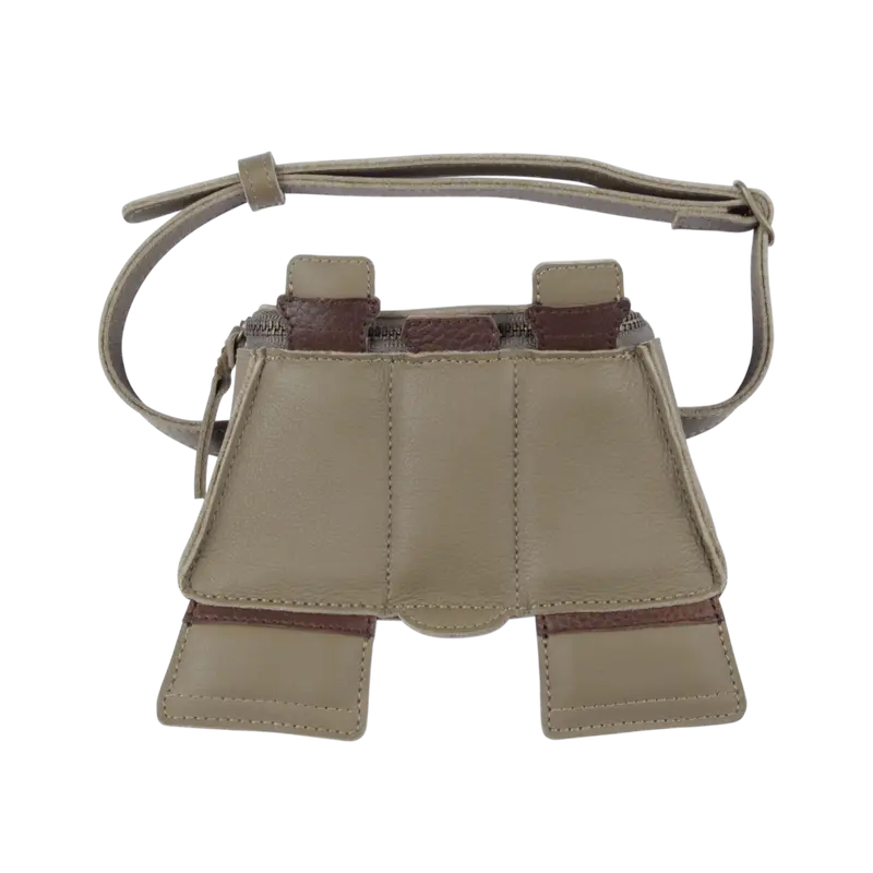 Timo Bum Bag | Binoculars | Army Leather